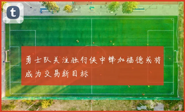 勇士队关注独行侠中锋加福德或将成为交易新目标